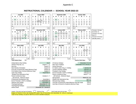 Wcsd Calendar 22 23